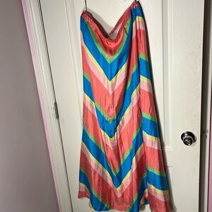 Colorful chevron Maxi skirt !!